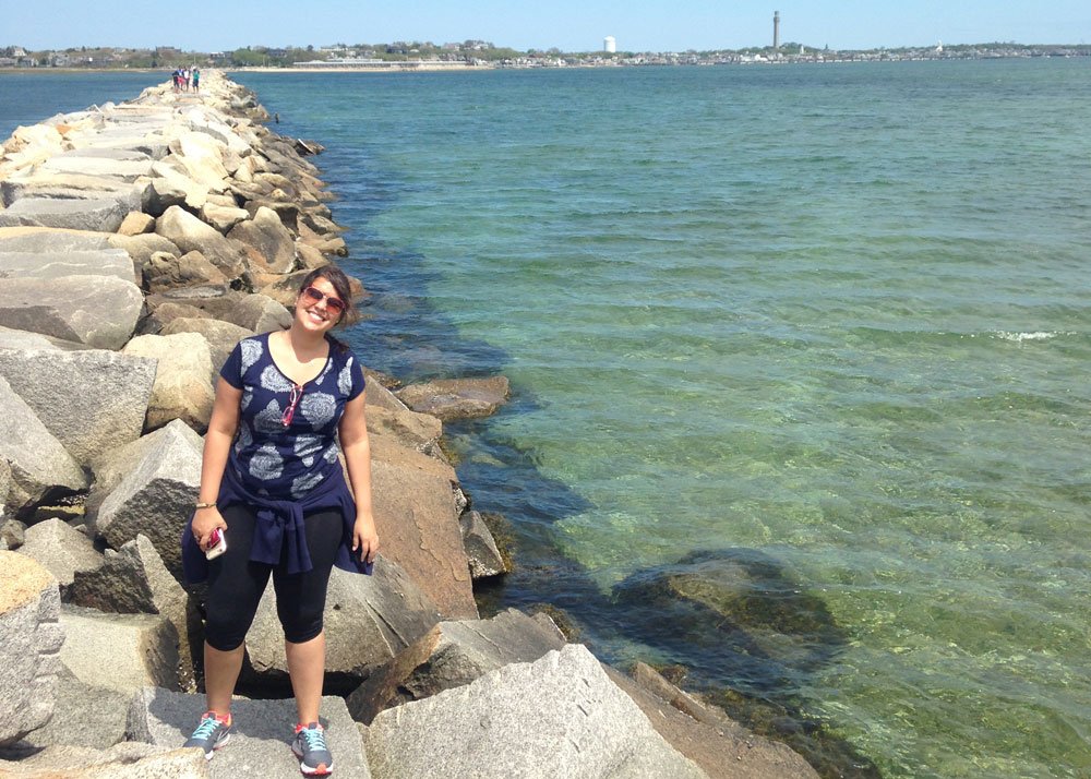 Paula enjoying time outside of work